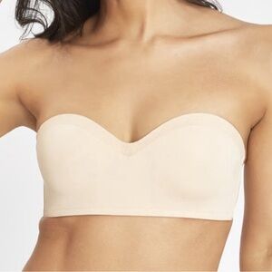 LIVELY 34A No-Wire Strapless Bra Toasted Almond NWT